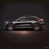 Gruppe Mercedes GLC Coupe AMG 