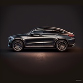 группа Mercedes GLC Coupe AMG 